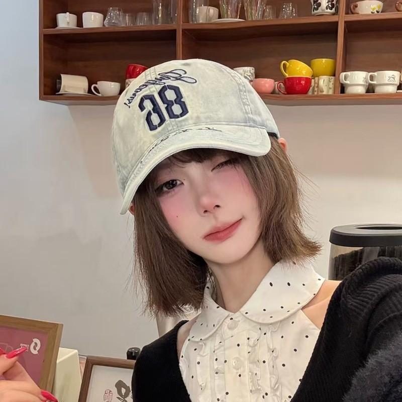 Streetwear Baseball Cap With Embroidered Letters For Casual Summer Outdoor Activities