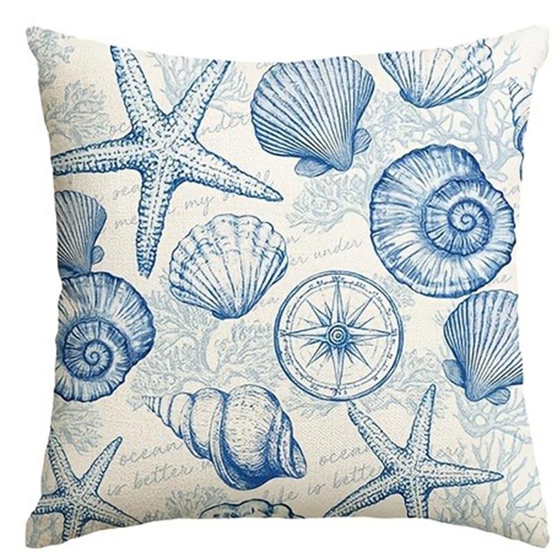 

Летняя Океанская Черепаха Улыбается и Машет Наволочка для декоративной подушки-тоссовой подушкиПодходит для дивана, автомобиля, спальни, декоративная наволочка для подушки 16x16Inch