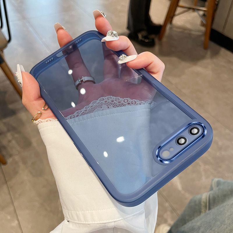 Für iPhone 16E Hülle iPhone 6 Handyhülle iPhone 7 8 6S Abdeckung iPhone 6 7 8 Plus 6P 7P 8P Stoßfeste Beschichtung Silikon Rückseite