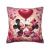 Disney Cartoon Minnie Mouse Cushion Covers Polyester Anime Throw Pillow Case for Sofa Car Square Pillowcase Bedroom Decoration