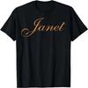 Janet Vintage Retro T-Shirt
