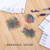 Large Paper Clips 150pcs 2 Inch 50mm Jumbo Paper Clip Assorted Coloured PaperClips for Paperwork Office School and Personal Use