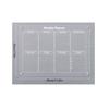 Multi-Use Dry Erase Board Calendar Anti-slip In Magnetic Calendar Board with Calendar Board Planner Reusable Magnetic Dry Erase