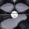 Universal Semi-Surround Suede Car Seat Cushion - All Seasons, Summer Cool, Small Waist Design 2025