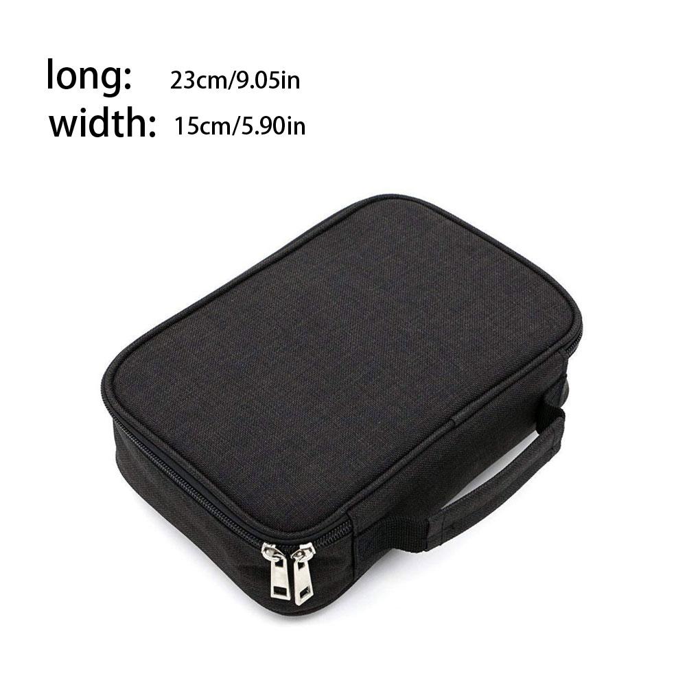 School 72 Holes Pencil Cases Capacity Pen Box Fabric Storage Bag Girls