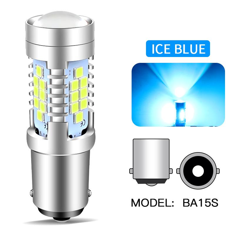 

2pcs 30SMD White Ice-Blue Yellow 1156 BA15S P21W Canbus LED Bulbs Reverse Lights Backup Signal DRL Lamps Car Accessories