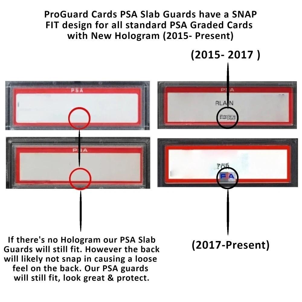 PSA Rating Card Soft Case Silicone Shock Absorption 35PT Protective Case Tight Fit Lightweight Card Holder Drop-resistant