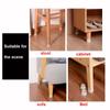 24 Teile/satz Runde Silikon Non-slip Silikon Stuhl Bein Kappen Möbel Tisch Stuhl Bein Boden Füße Kappe Abdeckung Schutz