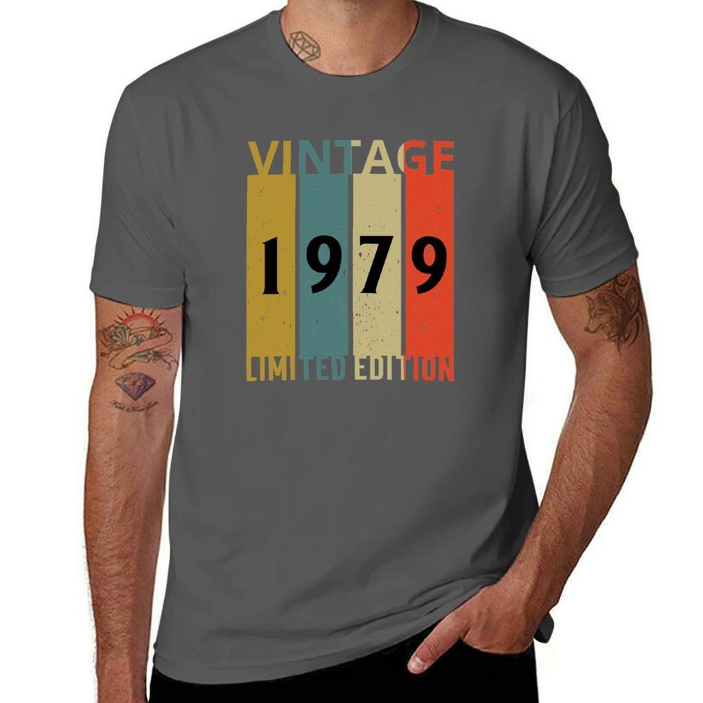 Vintage 1979 Limited Edition 42 Years Birthday Gift Tshirt Casual Fashion Print Tee Top