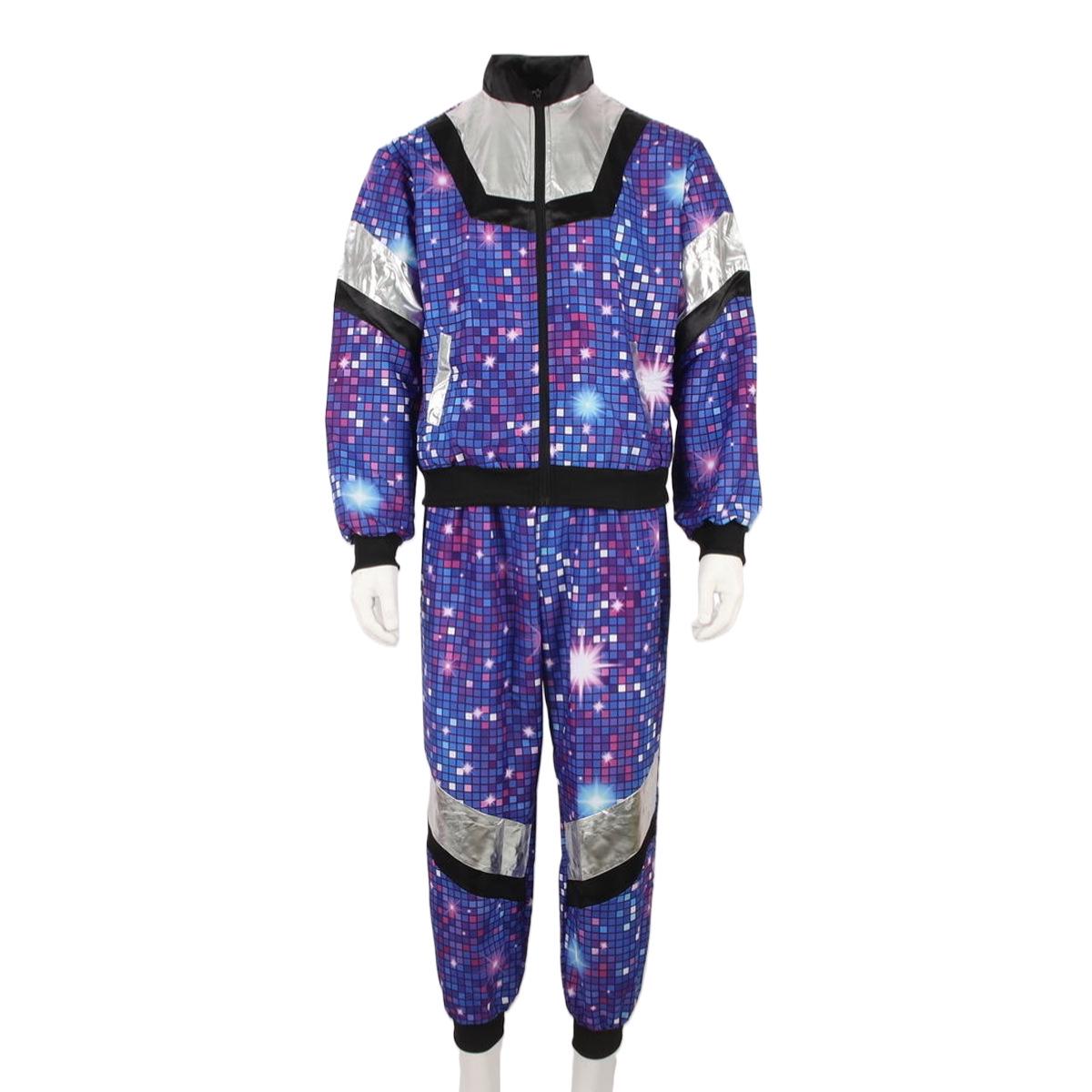 Ретро-диско костюм на Хэллоуин 70-х - Косплей вечеринка и сценическое выступление Medium