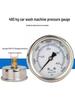 Pressure Gauge 1812/14 for Car Wash Machine Pump Head, Measures 250/400/700 kg