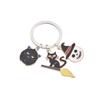 Cross-border Halloween Ghost Keychain: Alloy Drop Oil Decoration Charm Pendant