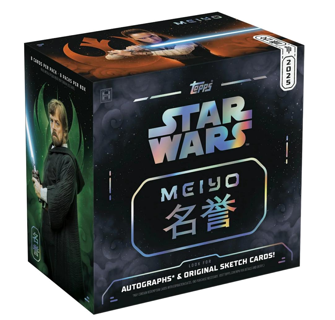 2025 Topps Star Wars Meiyo Hobby Box Japan Edition - Brand Factory Sealed