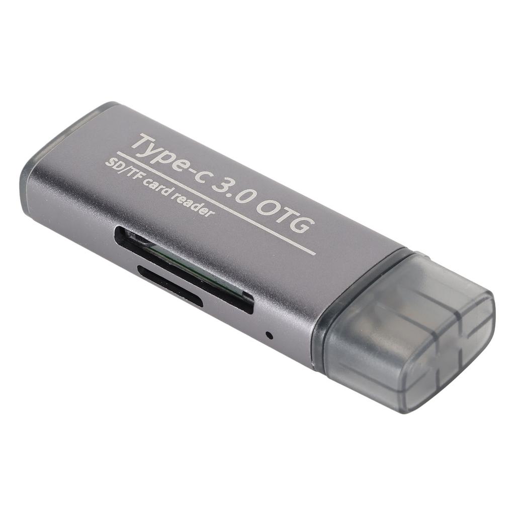 3 in 1 USB Storage Card Reader 5Gbps Plug and Play Portable OTG Card Reader with Lanyard for Phone