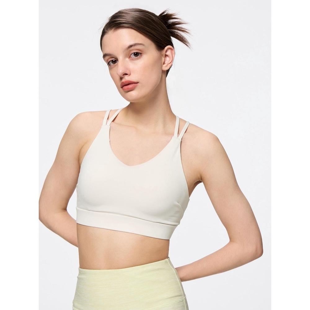 

Gu By Uniqlo Back Cross Bra Ga 01 OFF WHITE/XS