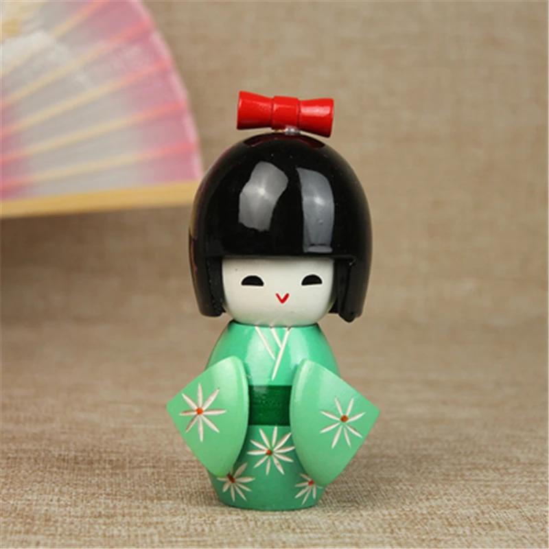 Japanese Puppet Geisha Ornaments Kimono Doll Cartoon Characters Restaurant Accessories Sushi Shop Decorations Sushi Maker 1-25