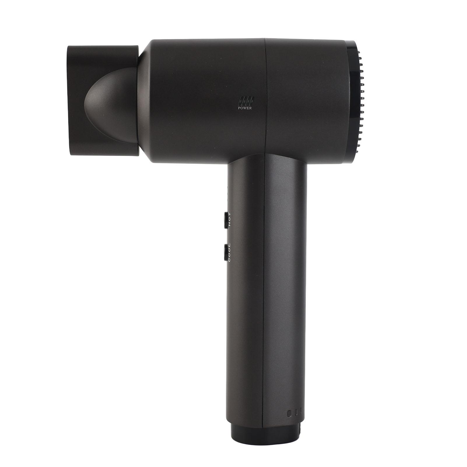 

Перезаряжаемый беспроводной фен с аккумулятором 5000 мАч, 6 скоростей, быстрая сушка, портативный для путешествий, для волос Coffee EU Plug