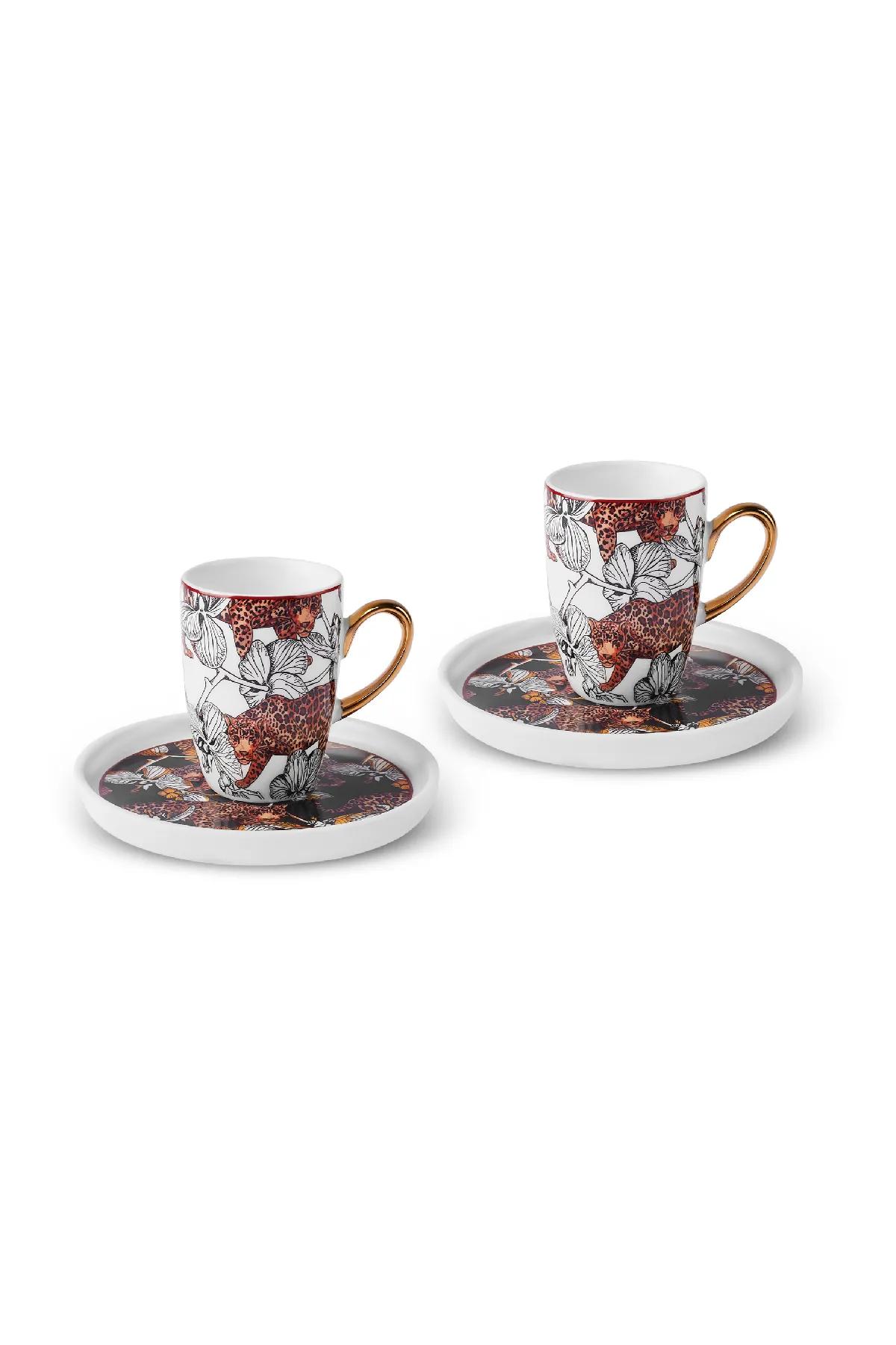 

Karaca Çiçekli Kaplan 2 Kişilik Kahve Fincanı 100 ml