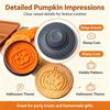 3D Embossing Halloween Cookie Cutters Set Creative Pumpkin Emboss Stamps  Cookie Decorating