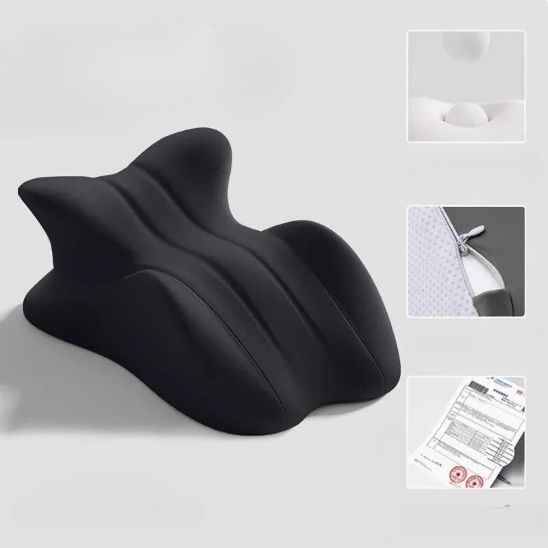 Multi-Positional Wedge Pillow Memory Foam Ergonomic Prone Pillow with Removable Cover Couple Bed Pillow for Body Pain Relief