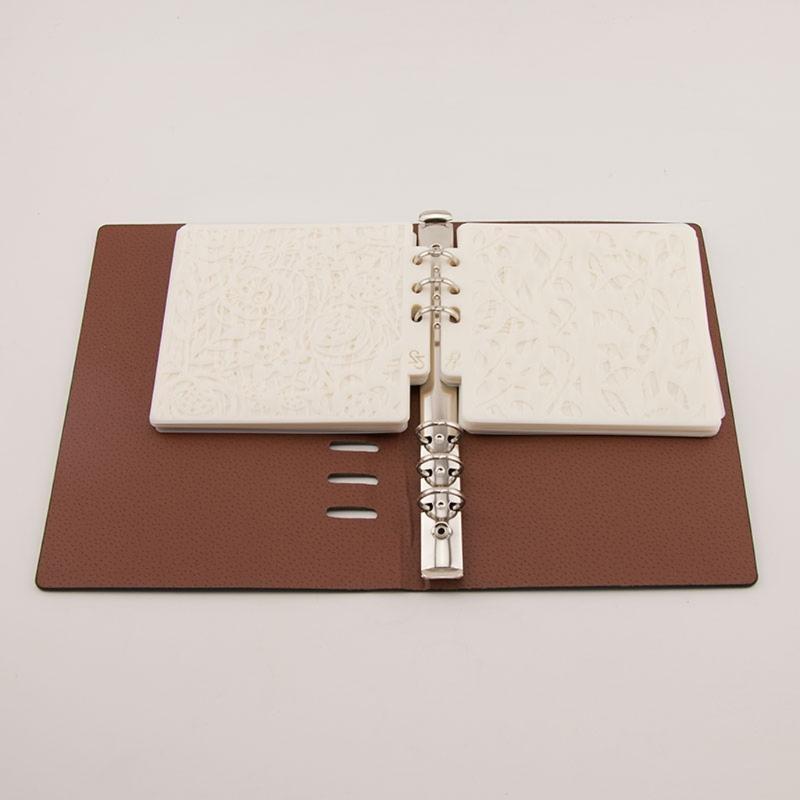 24TE Cutting Dies Inner Pages 5 Sheets Refillable Notebook for Shell Smooth Surface