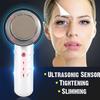 3-In-1 Multifunctional Handheld Ultrasonic Massager Infrared Slimming Beauty Apparatus Face Skin Care