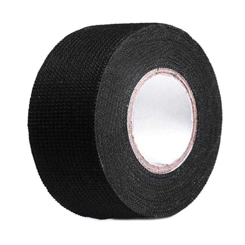 Wire Harness Automotive Cloth Tape Self-Adhesive Felt Cloth Electrical Tape Heat Resistant Harness Tape Easy to Use