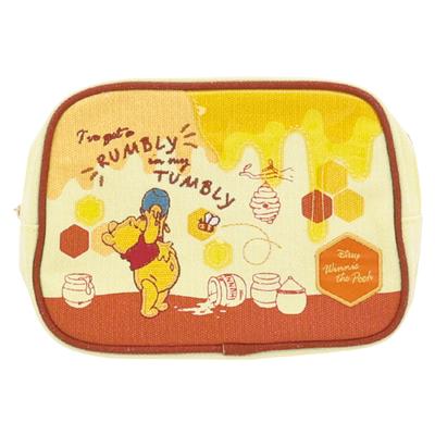 Marushin Disney Winnie the Pooh Honey World Bolsa de Lona com Bordado Aplicado 2335054200,