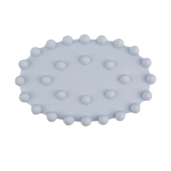 Silicone Soap Dish with Drain Anti-Slip Bottom Self Draining Bar Soap Holder Soap Tray Bathroom Sink Organizer