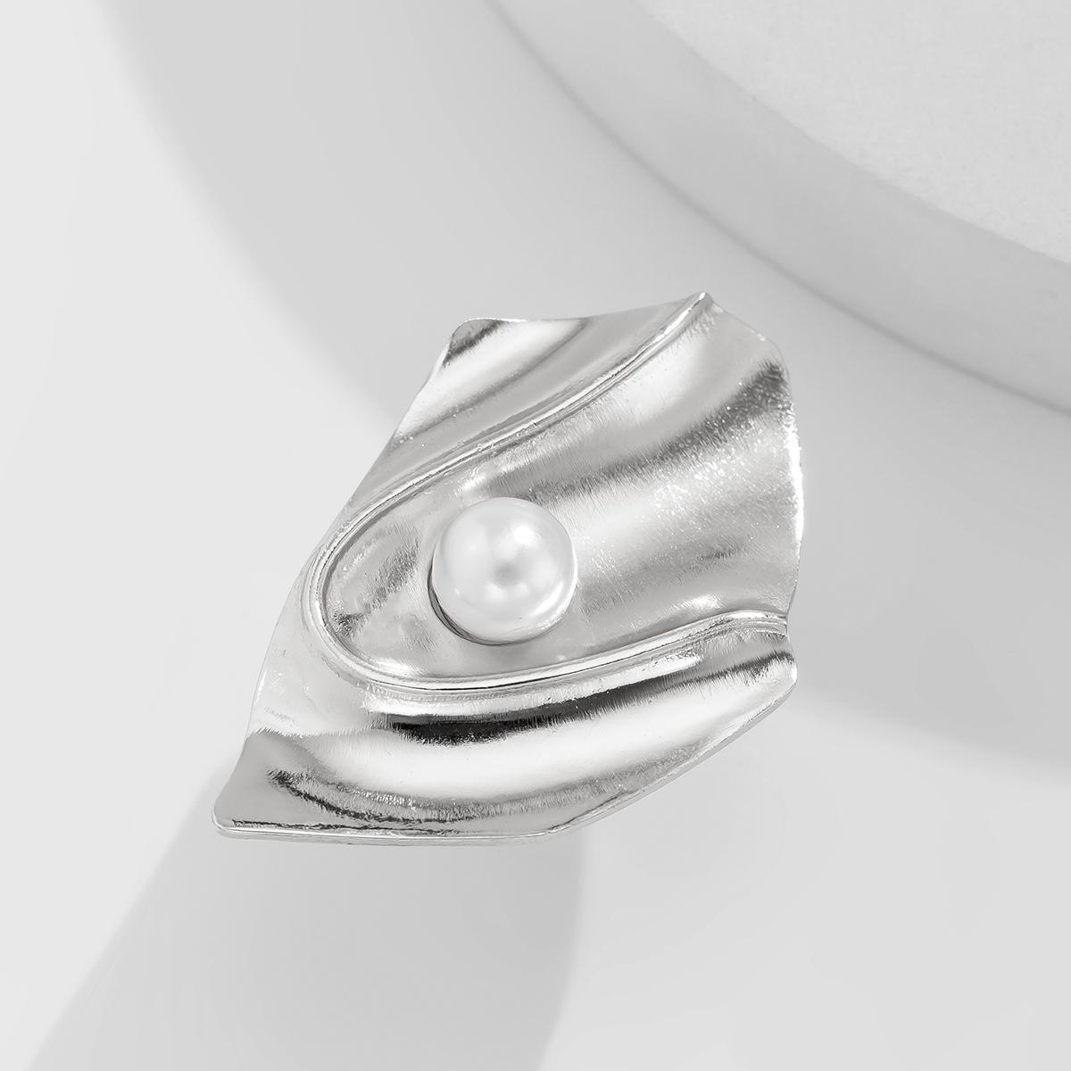 

PuRui Ретро Золотой Цвет Имитация Циркона Кольцо Панк Для Женщин Регулируемое Открывающееся Геометрическое Кольцо Повседневные Цирконовые Аксессуары Подарок Новое