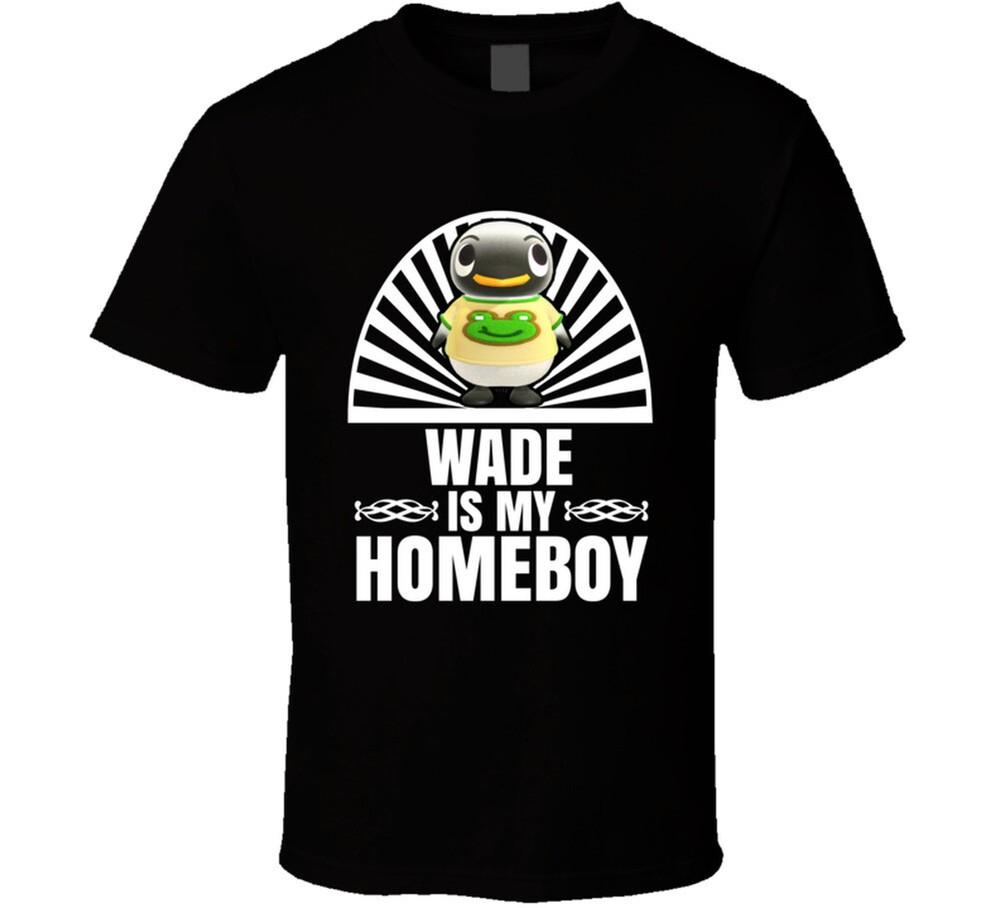 

Wade Is My Homeboy Animal Crossing New Horizons Character Video Game Fan T Shirt XL