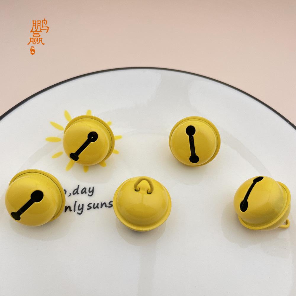 22mm Multicolor Bell Pendant Charm for DIY Keychain or Christmas Tree