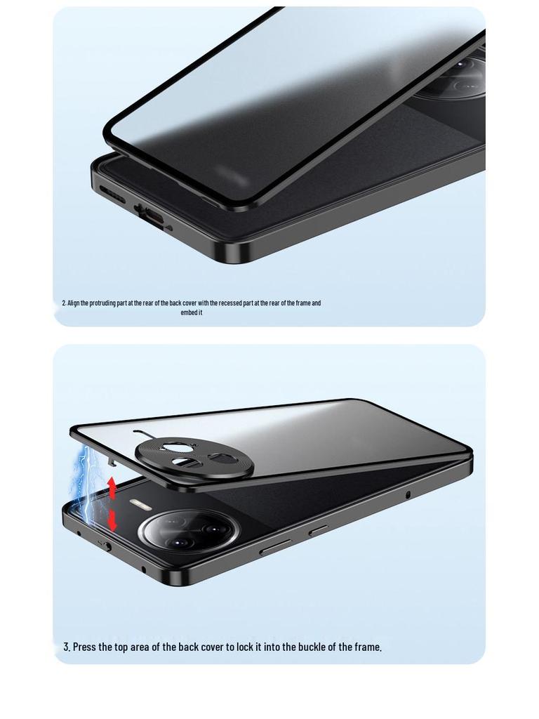 Kompatibel mit Xiaomi Poco F7 Ultra & F7 Pro: Mattiertes Pop-Up Zwei-in-Eins Schutz-Handyhülle