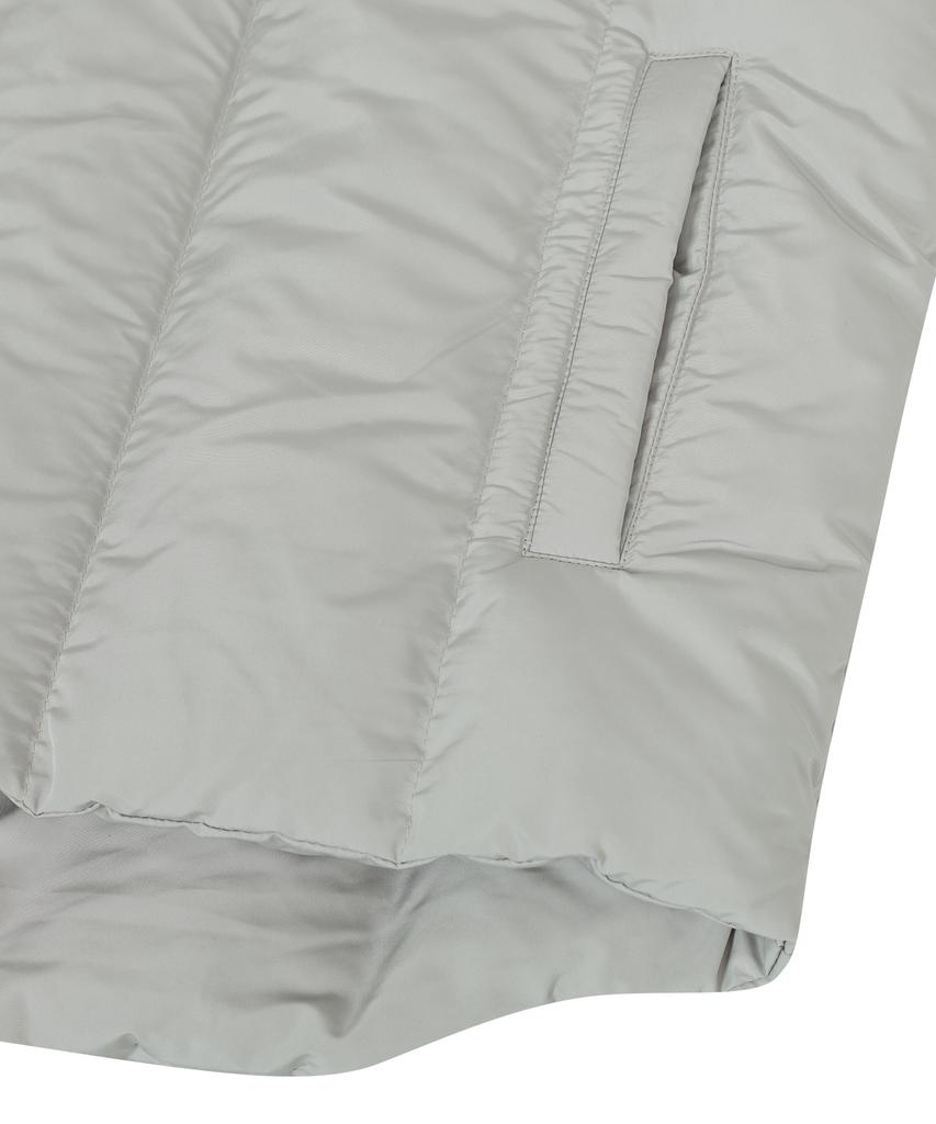Standarderror 87-Stan022 Essential 2-Way Detachable Hooded Padded Vest Khaki Grey