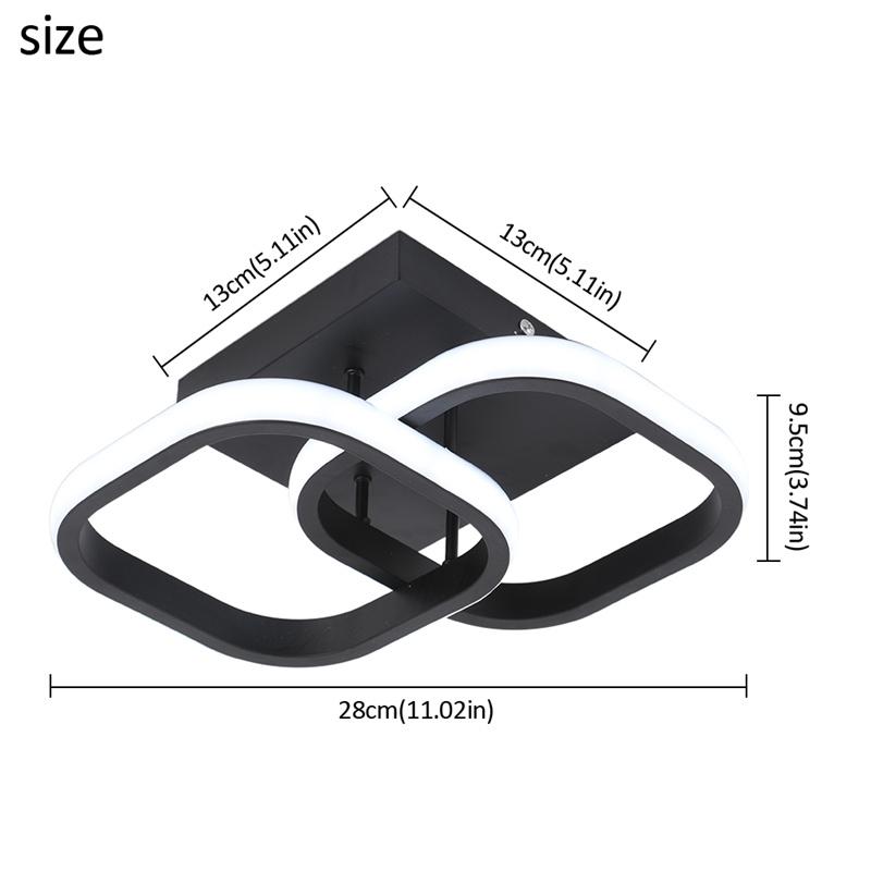 Minimalist Acrylic Ceiling Light For Bedroom Dining Room Led Chandelier Lighting Fixture Decor Plafonnier Lustre Home Decoration