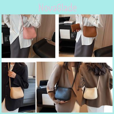 Trendy And Versatile Bucket Bag For Women Pu Leather Small Size Convenient Zipper Closure Chic Design
