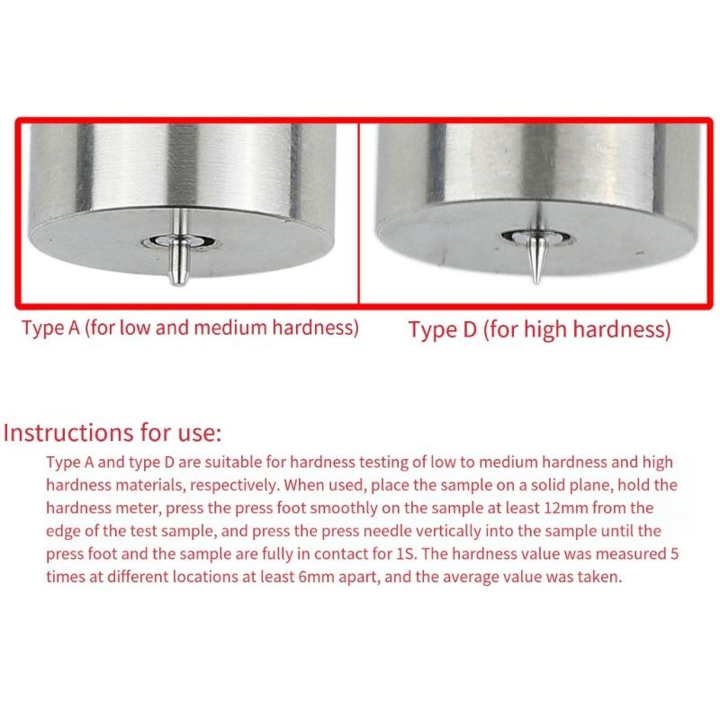 Digital Shore Durometer Sclerometer Rubber Hardness Tester Meter Tire Plastic Rubber Hardness Tester Meter