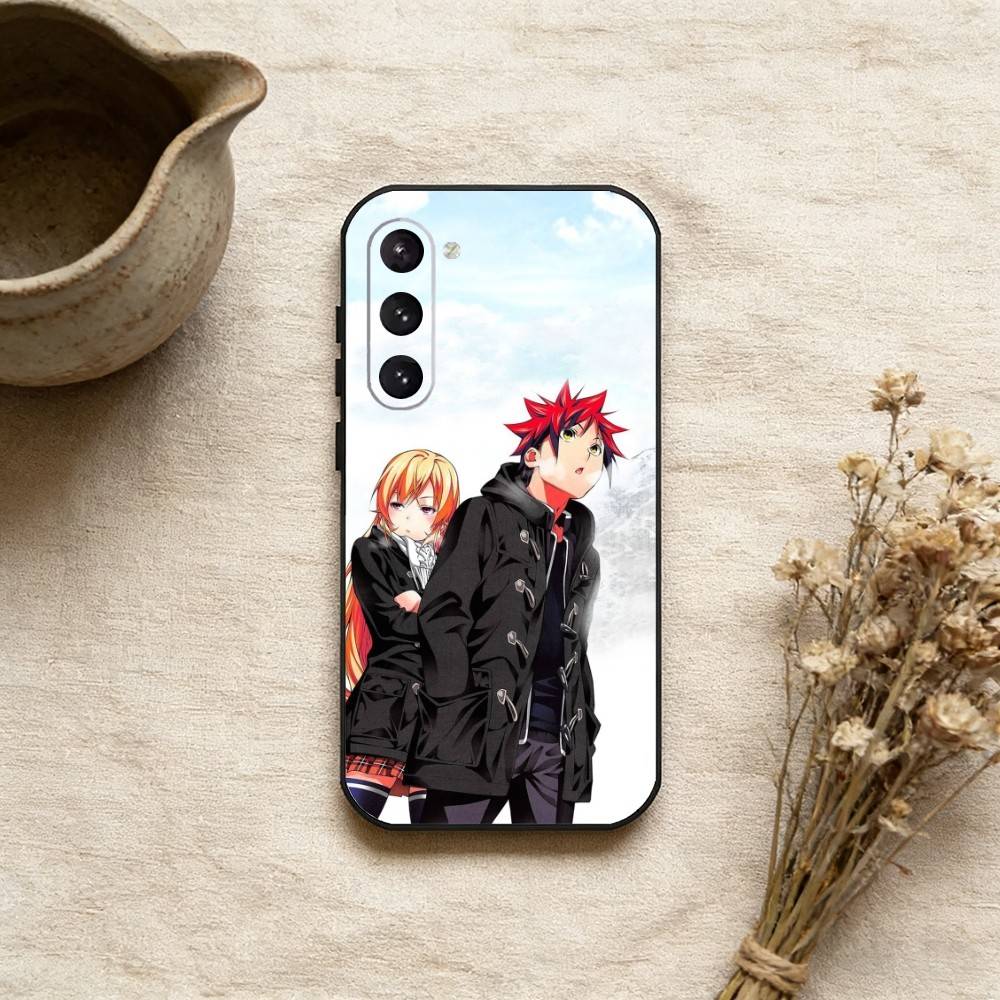 

Food Wars! Shokugeki No Soma Phone Case For Samsung Galaxy A73,A21s,A22,A31,A52,A53,A71,A41Soft Black Shell Samsung a32 4g