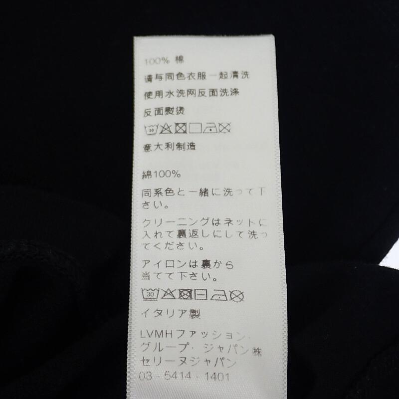 CELINE  2X761501F S Short Sleeve T-shirt Black Cotton Women