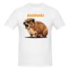 Lustiger Klippschliefer-Liebhaber Awawa Lustiges Murmeltier Dassi Unisex Bedrucktes T-Shirt Unisex T-Shirts