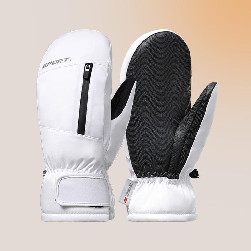 New Design Winter Men Snowboard Skiing Custom Waterproof Windproof Thermal Warm Gloves