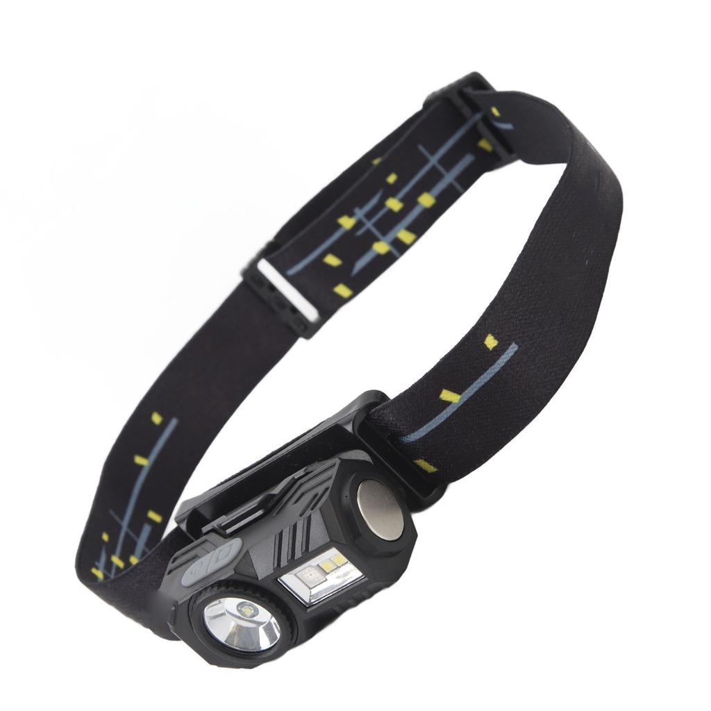 Φακός Κεφαλής LED Μαγνητικός Πολλαπλών Πηγών Φωτός Αισθητήρας Κίνησης Επαναφορτιζόμενος Ελαφρύς Κλιπ για Καπέλο LED