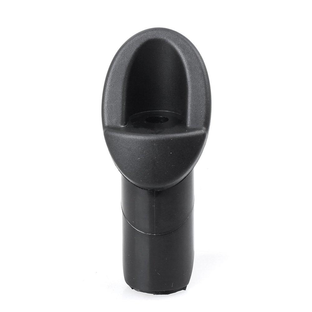 Mallofusa Rubber Antenna Bezel Trim for Toyota Tundra 2007 2008 2009 2010 2011 2012 2013 Manual Mount Fender Base Black