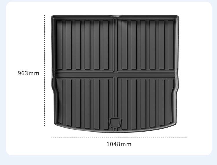 23-25 Cadillac XT5/Lyriq Eco-Friendly TPE Trunk & Seat Back Mat