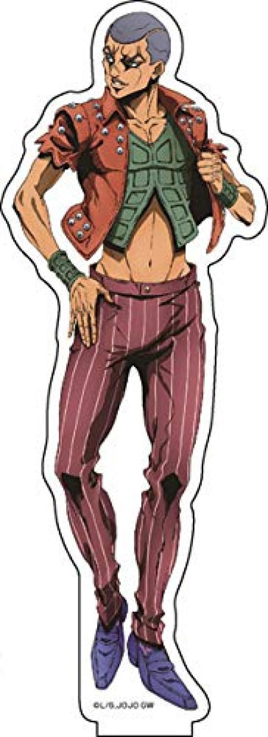 

ТВ-аниме Bizarre Golden AGF2019 оригинальная иллюстрация большая акриловая подставка Формаджио JoJo s Adventure Ветер (2)