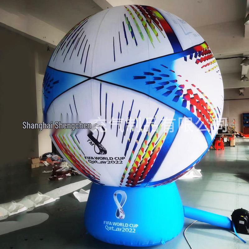 Layered Mesh PVC Inflatable Football Model