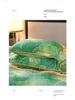 Cozy Flannel 230g Milk Velvet Printed Bed Set with Skirt - New Autumn/Winter Collection, Hot Seller