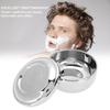 Universal Men Stainless Steel Beard Shaving Soap Bowl Shaving Mug Container With A Lid