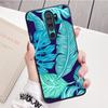 Retro květina z banánového listu, černý silikonový kryt na telefon pro Redmi Note 8 7 Pro S 8T pro Redmi 9 7A