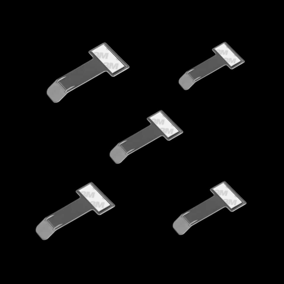 Car Parts Ticket Holder Transparent Plastic Ticket Holders Invoice Receipt Holder Parking Timer Car Ticket Holder Car Interior